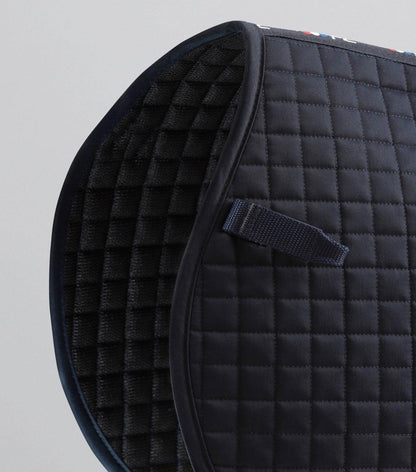 Premier Equine Close Contact Cotton Cross Country Saddle Pad - N P Equestrian & Pet Supplies Ltd 