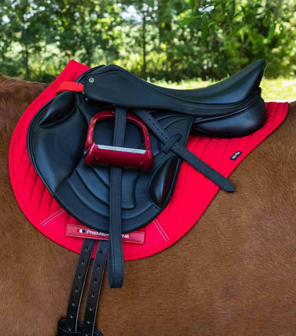 Premier Equine Close Contact Cotton Cross Country Saddle Pad - N P Equestrian & Pet Supplies Ltd 