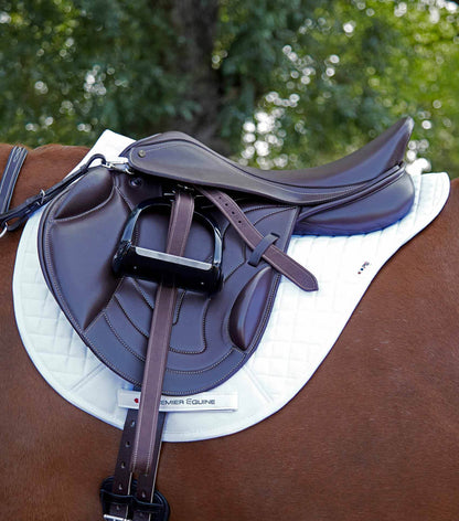 Premier Equine Close Contact Cotton Cross Country Saddle Pad - N P Equestrian & Pet Supplies Ltd 