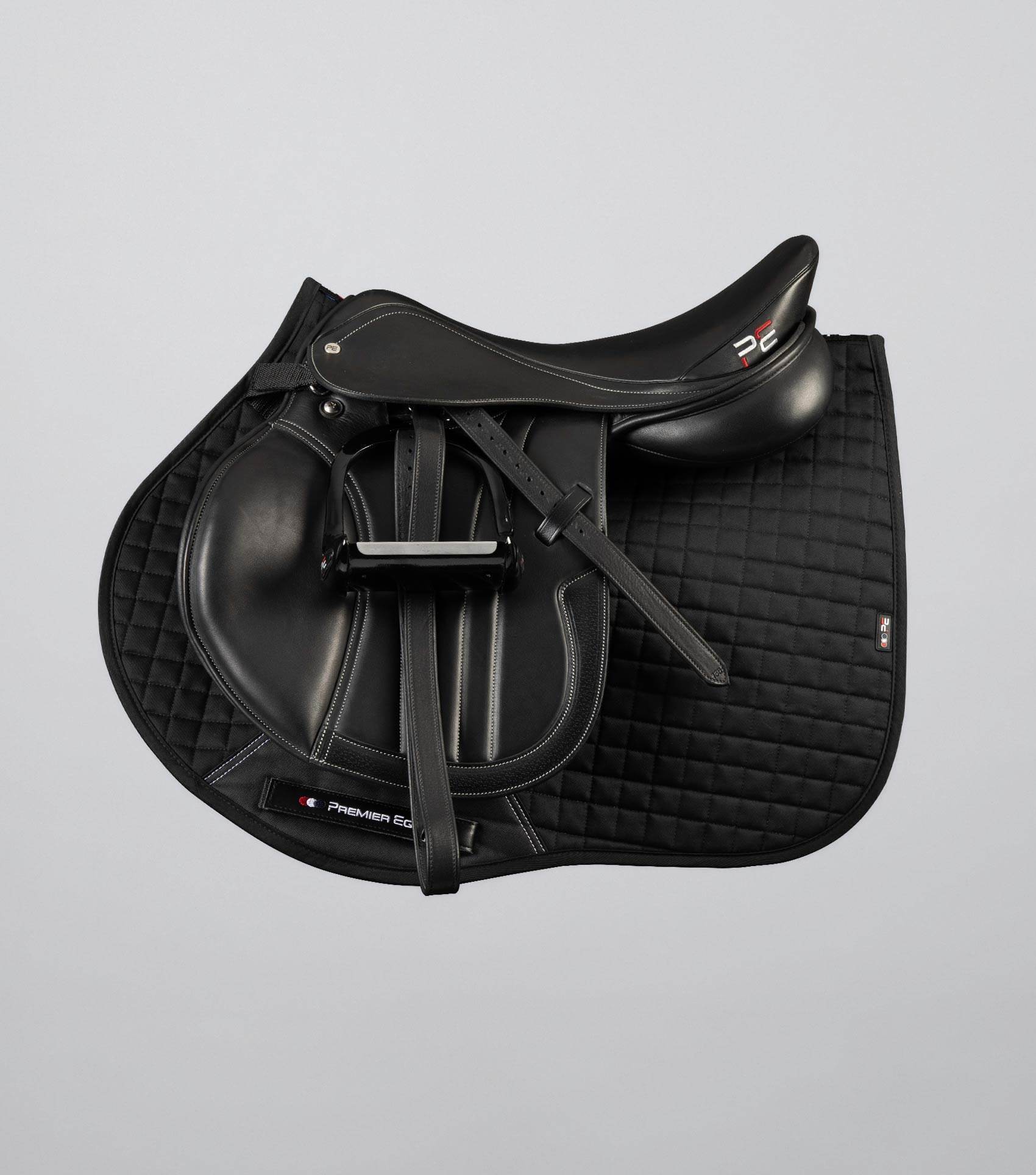 Premier Equine Close Contact Cotton GP/Jump Saddle Pad - N P Equestrian & Pet Supplies Ltd 