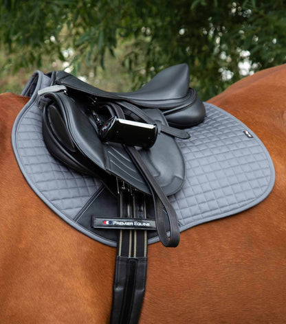 Premier Equine Close Contact Cotton GP/Jump Saddle Pad - N P Equestrian & Pet Supplies Ltd 
