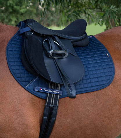 Premier Equine Close Contact Cotton GP/Jump Saddle Pad - N P Equestrian & Pet Supplies Ltd 
