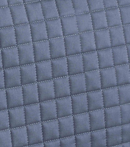 Premier Equine Close Contact Merino Wool European Saddle Pad - Dressage Saddle Pad Grey/Black Wool
