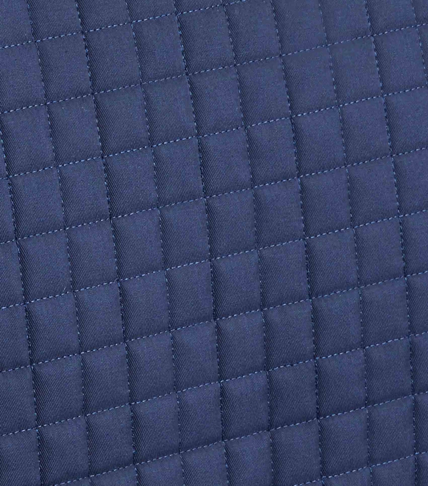 Premier Equine Close Contact Merino Wool European Saddle Pad - Dressage Saddle Pad Navy/Natural Wool