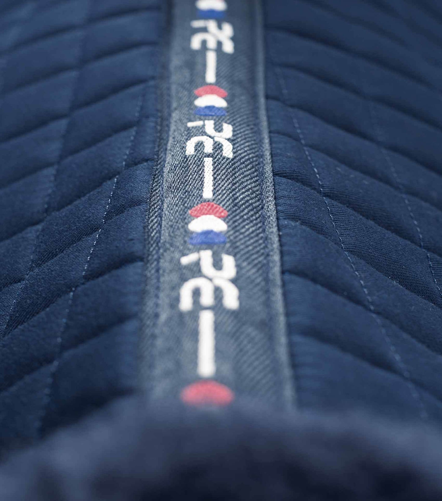 Premier Equine Close Contact Merino Wool European Saddle Pad - Dressage Saddle Pad Navy/Navy Wool