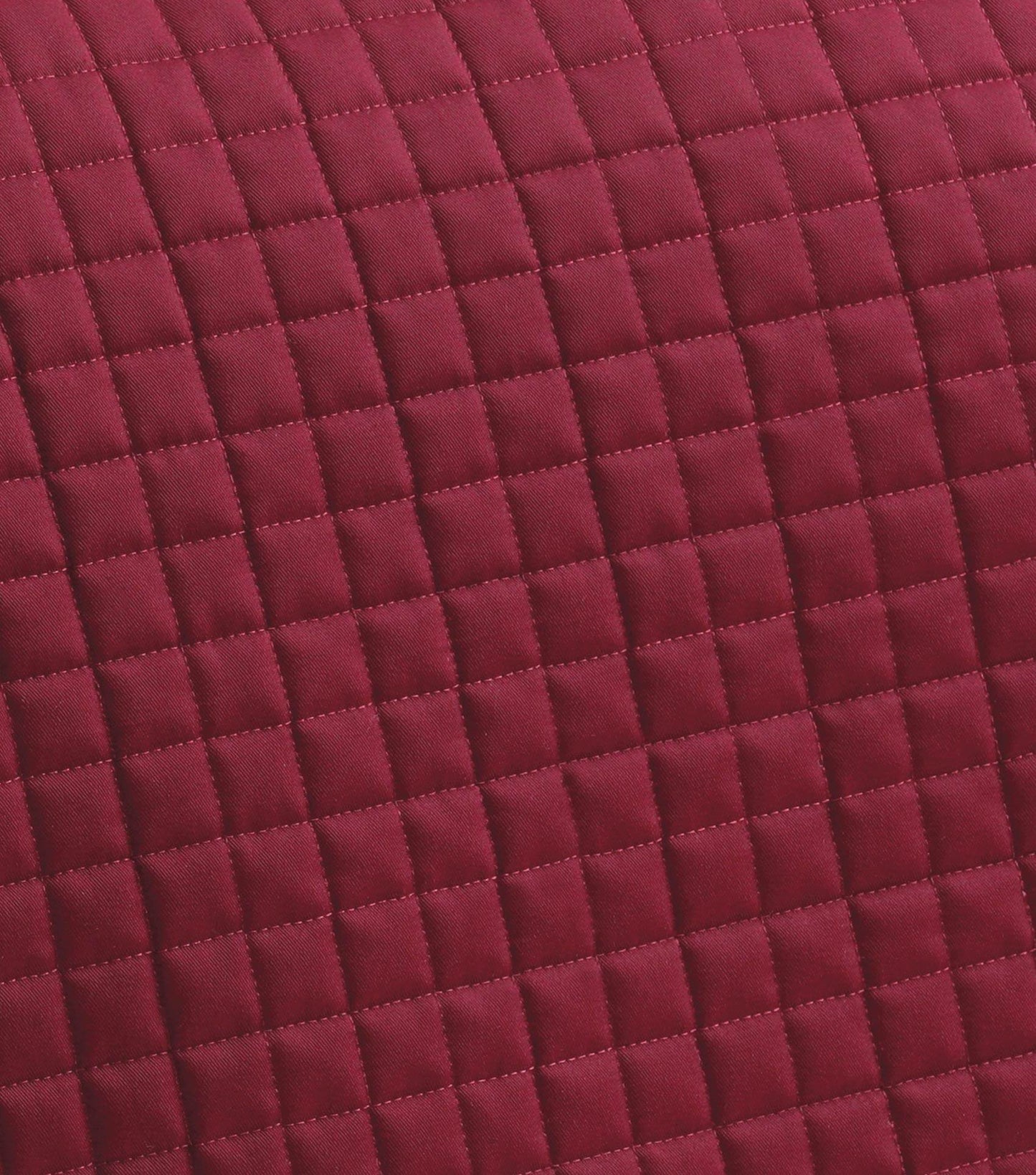 Premier Equine Close Contact Merino Wool European Saddle Pad - GP/Jump Square Burgundy/Navy Wool