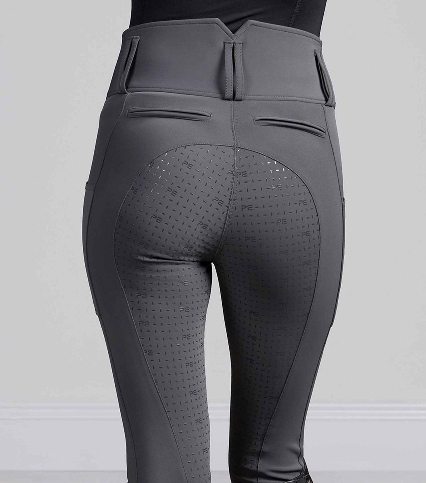 Premier Equine Coco II Women's Gel Full Seat Riding Breeches - Anthracite