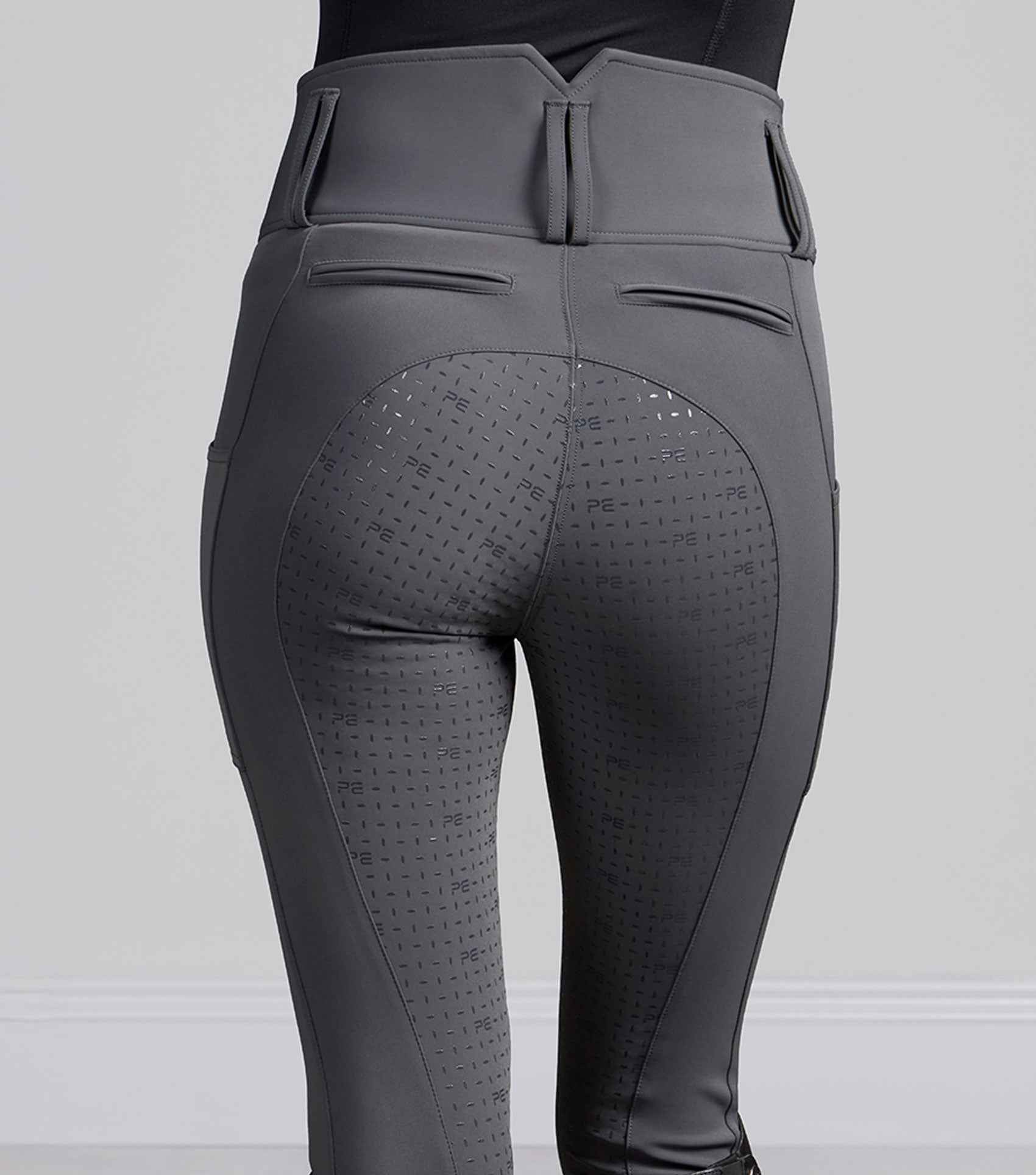 Premier Equine Coco II Women's Gel Full Seat Riding Breeches - Anthracite