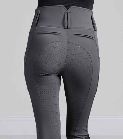 Premier Equine Coco II Women's Gel Full Seat Riding Breeches - Anthracite