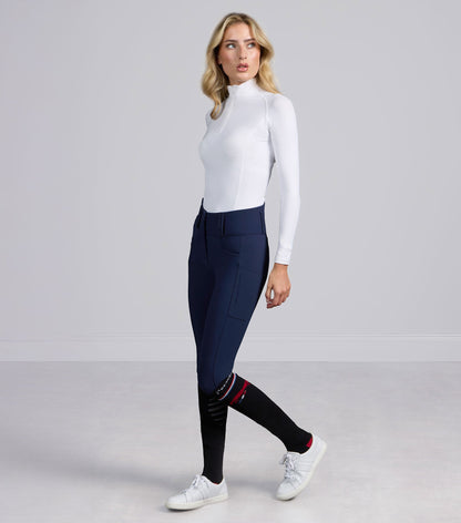 Premier Equine Coco II Women's Gel Full Seat Riding Breeches - Navy
