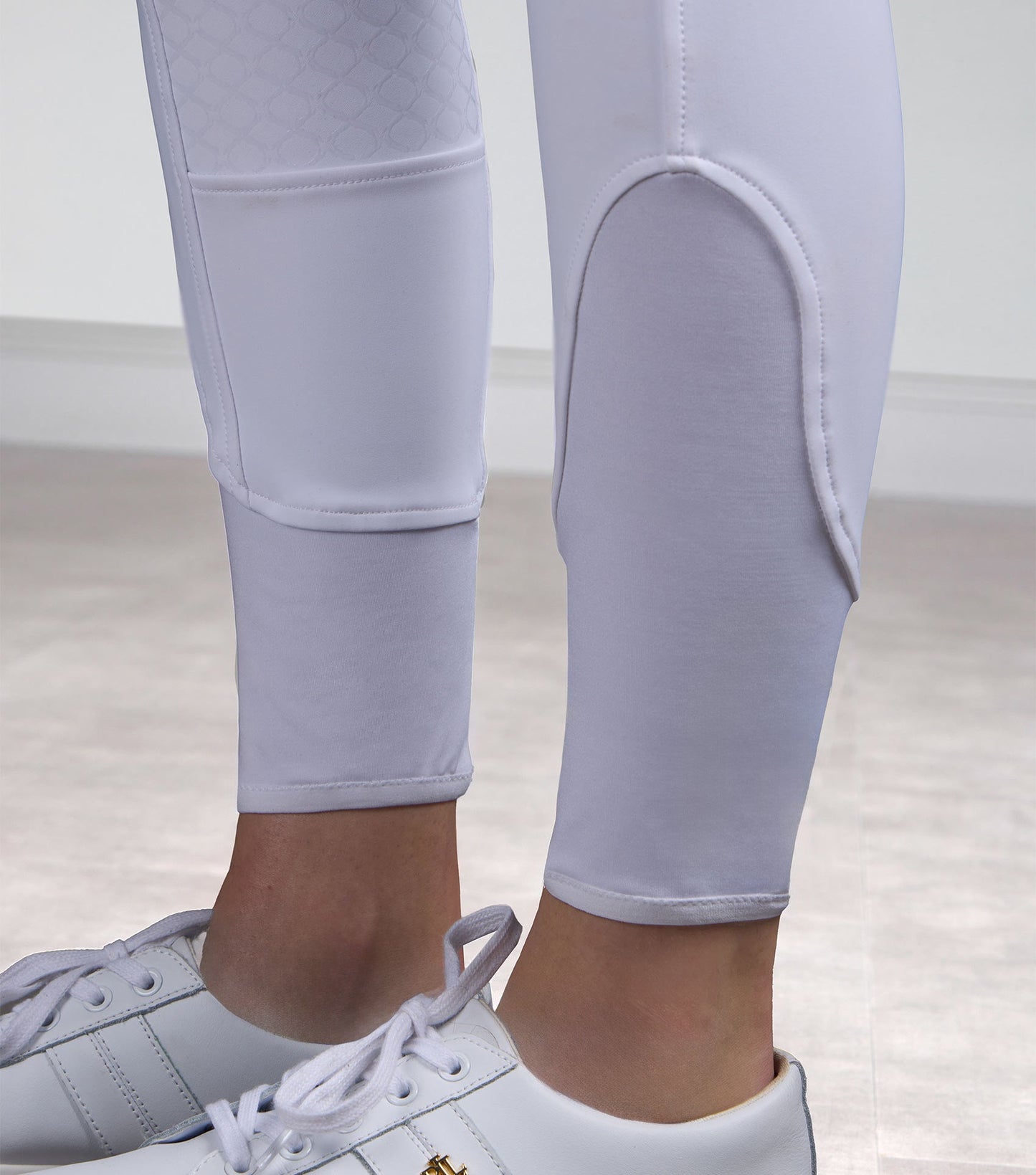 Premier Equine Coco Novo Womens Full Seat Competition Riding Breeches White