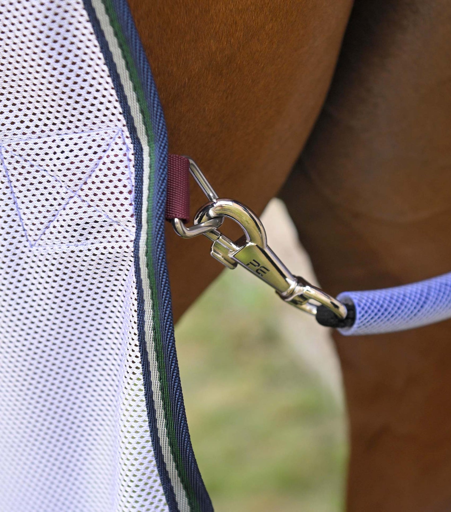 Premier Equine Combo Bug Buster Fly Rug with Belly Flap - Lavender