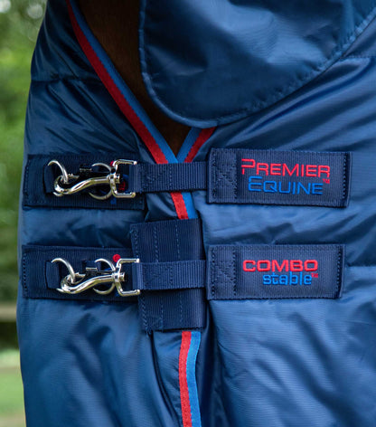 Premier Equine Combo Stable Rug 200g Navy - N P Equestrian & Pet Supplies Ltd