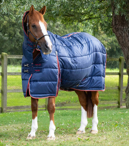 Premier Equine Combo Stable Rug 400g Navy - N P Equestrian & Pet Supplies Ltd 