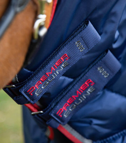Premier Equine Combo Stable Rug 400g Navy - N P Equestrian & Pet Supplies Ltd 