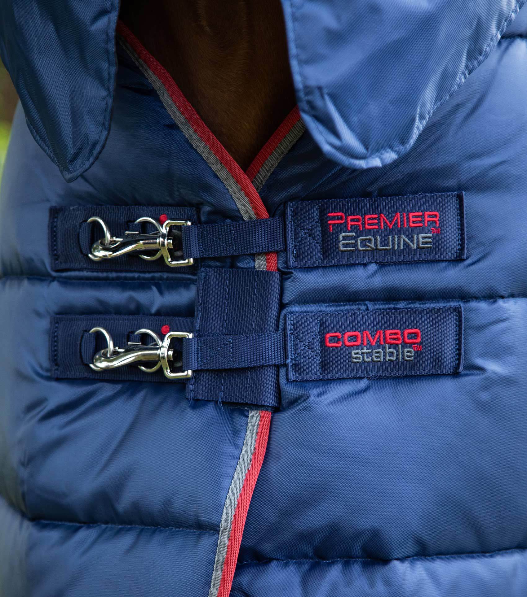 Premier Equine Combo Stable Rug 400g Navy - N P Equestrian & Pet Supplies Ltd 