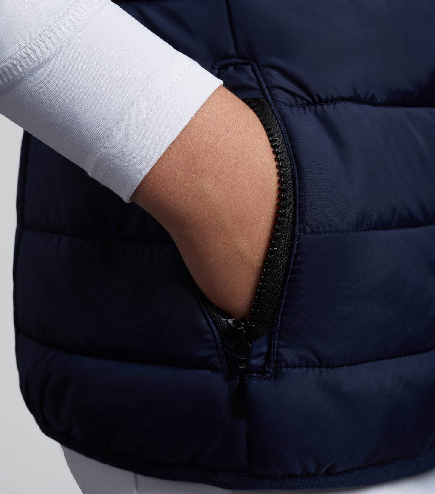 Premier Equine Dante Junior Unisex Gilet Navy - N P Equestrian & Pet Supplies Ltd 