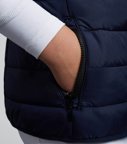 Premier Equine Dante Junior Unisex Gilet Navy - N P Equestrian & Pet Supplies Ltd 