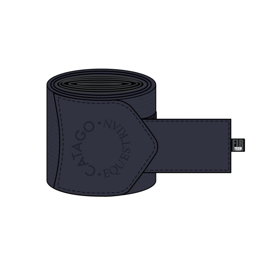 CATAGO FIR-Tech Grand 2.0 Bandages - Navy (Pack of 2)