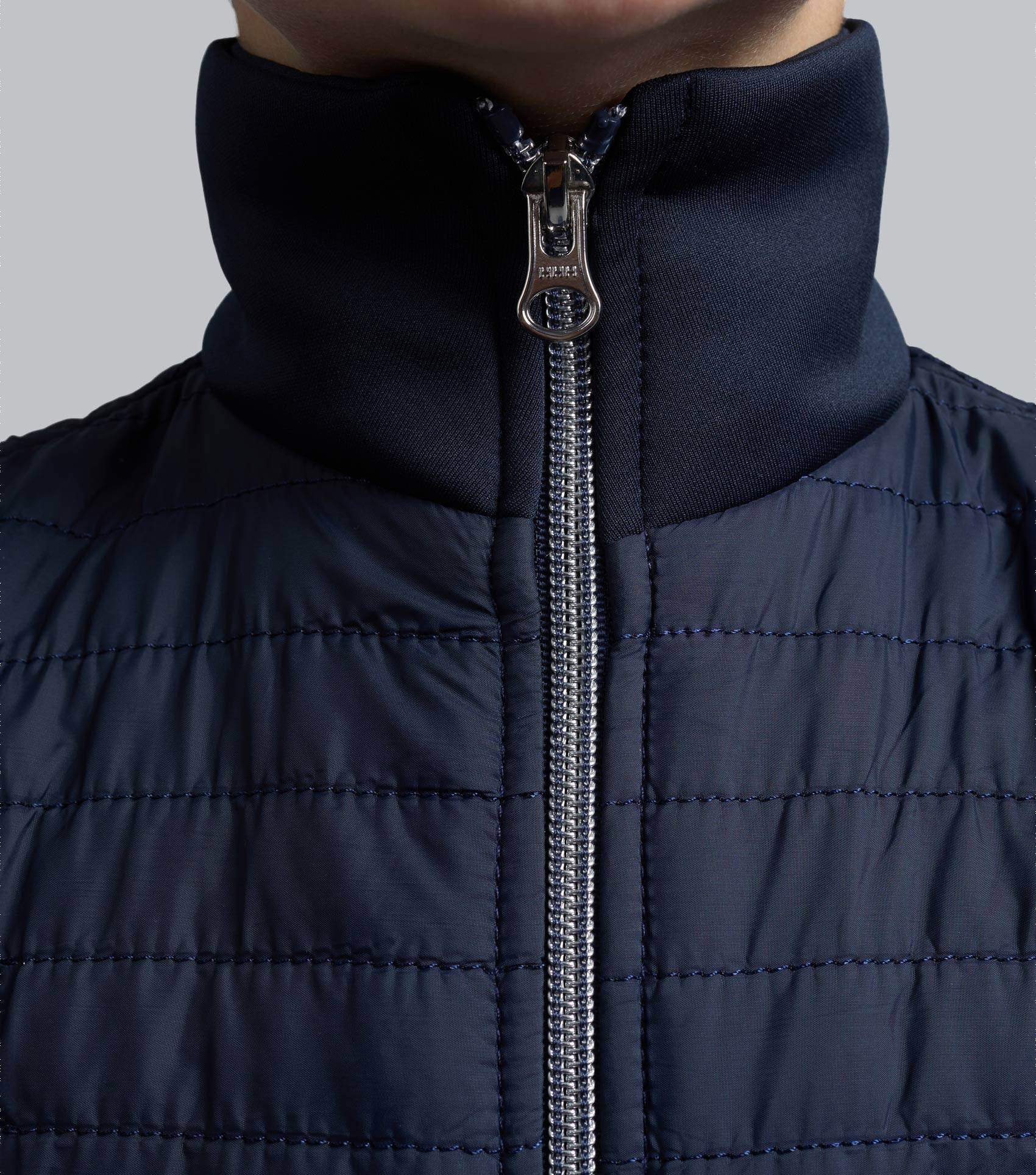 Premier Equine Mini Elena Girl's Hybrid Riding Jacket Navy - N P Equestrian & Pet Supplies Ltd 