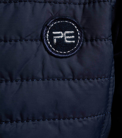 Premier Equine Mini Elena Girl's Hybrid Riding Jacket Navy - N P Equestrian & Pet Supplies Ltd 
