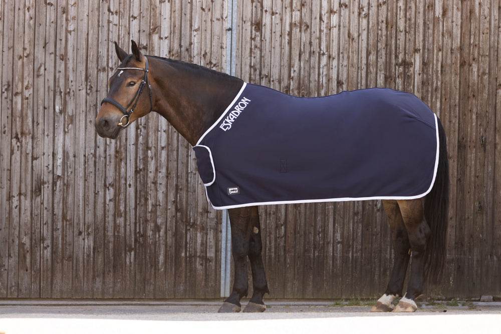 Eskadron JERSEY SHOW Sweat Rug Night Blue - N P Equestrian & Pet Supplies Ltd 