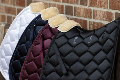 Eskadron Satin Crystal Saddle Cloth Blackberry