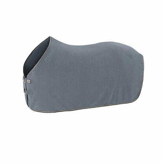 Eskadron FLEECE CONTRAST Sweat Rug Ash Blue - N P Equestrian & Pet Supplies Ltd 