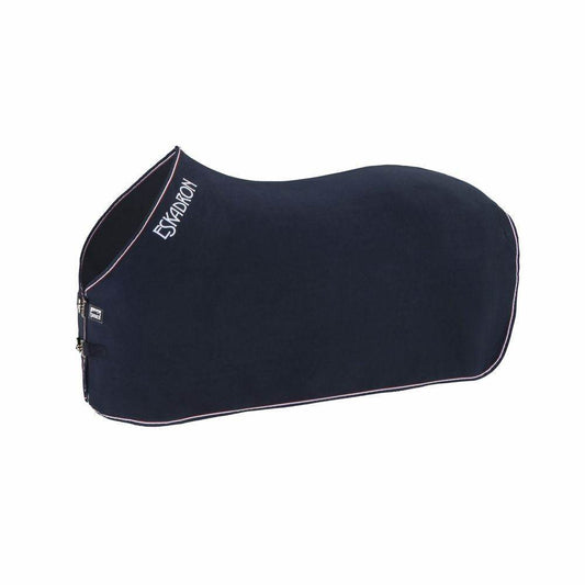 Eskadron FLEECE CONTRAST Sweat Rug Night Blue - N P Equestrian & Pet Supplies Ltd 