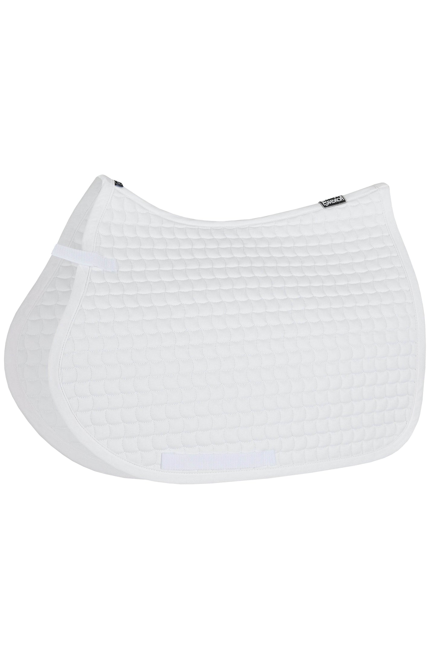 Eskadron COTTON Saddle Cloth White - N P Equestrian & Pet Supplies Ltd 