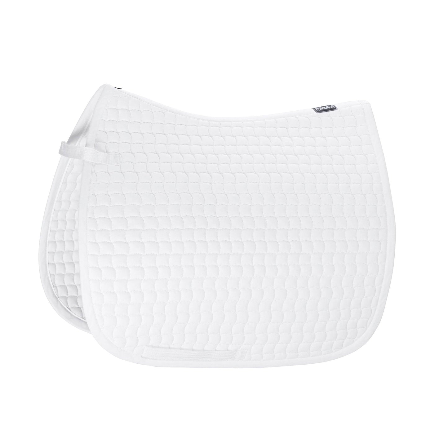 Eskadron COTTON Saddle Cloth White - N P Equestrian & Pet Supplies Ltd 