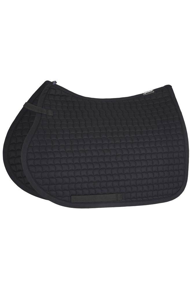 Eskadron COTTON Saddle Cloth Black - N P Equestrian & Pet Supplies Ltd 