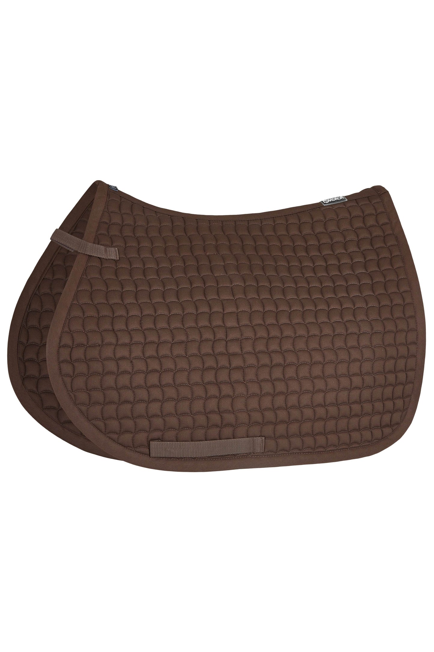 Eskadron COTTON Saddle Cloth Dark Brown - N P Equestrian & Pet Supplies Ltd 