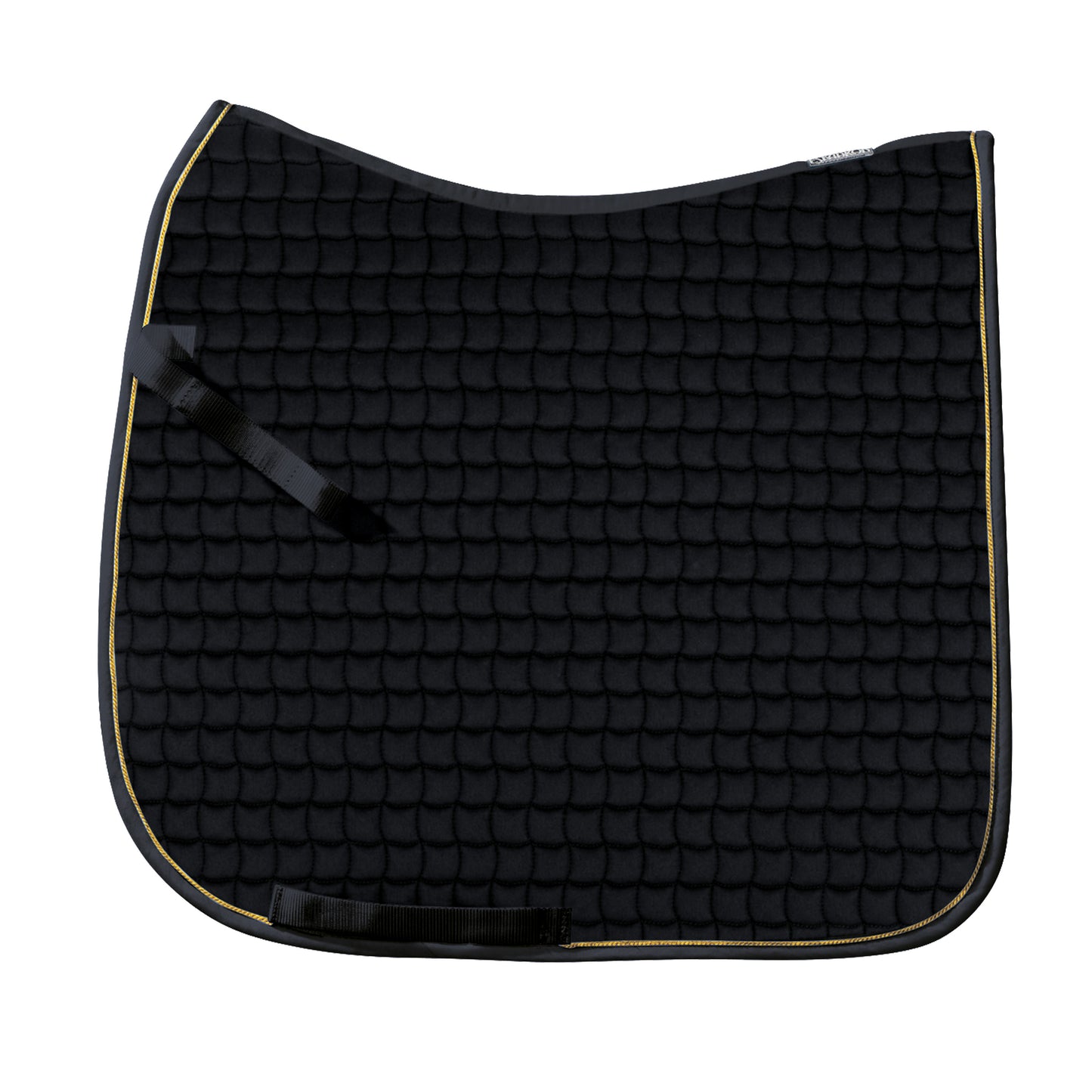 Eskadron COTTON GOLD Saddle Cloth Black
