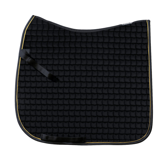 Eskadron COTTON GOLD Saddle Cloth Black