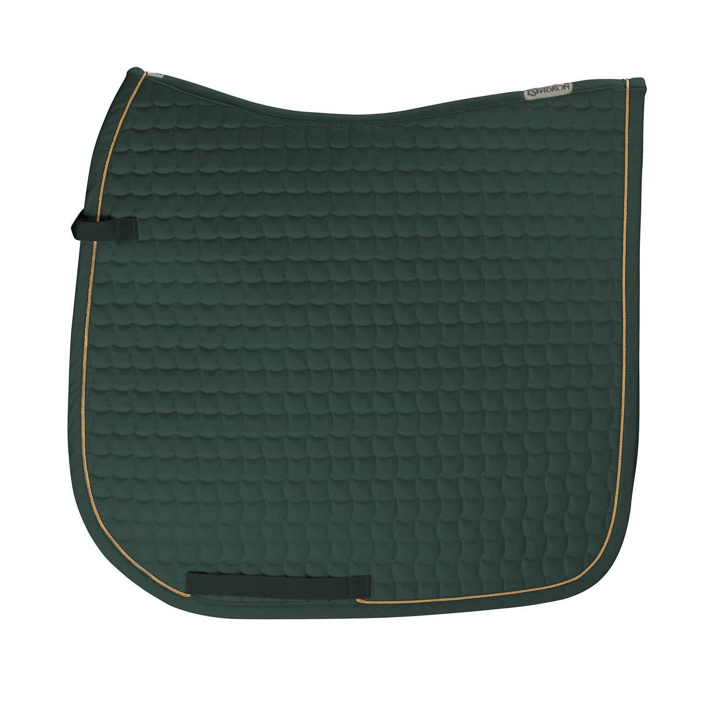 Eskadron COTTON GOLD Saddle Cloth Racing Green