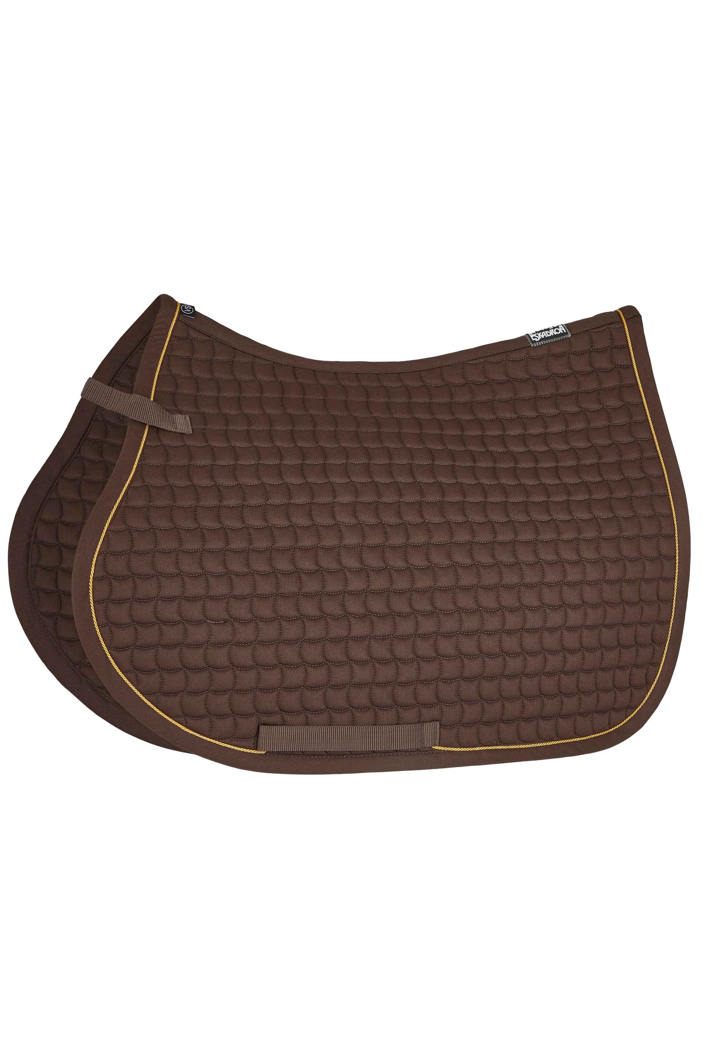 Eskadron COTTON Silver Saddle Cloth Dark Brown