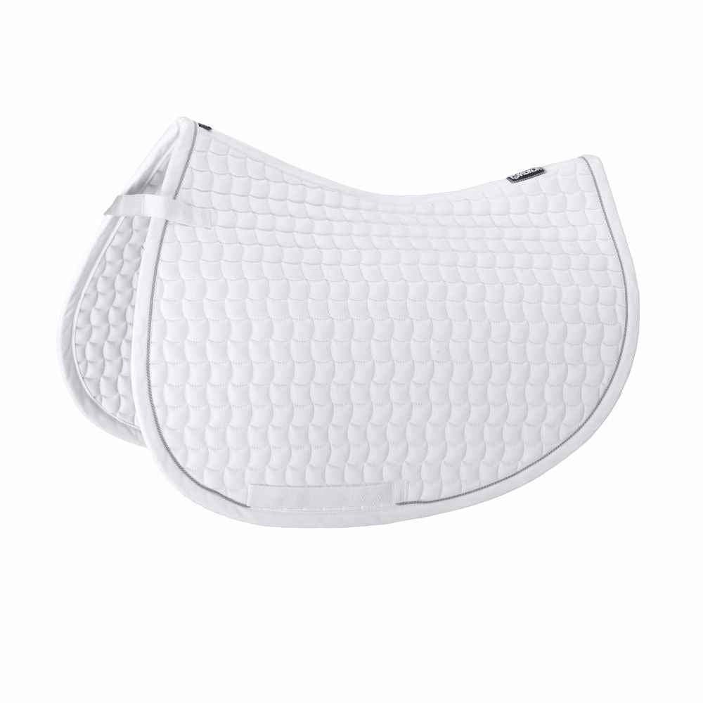 Eskadron COTTON Silver Saddle Cloth White
