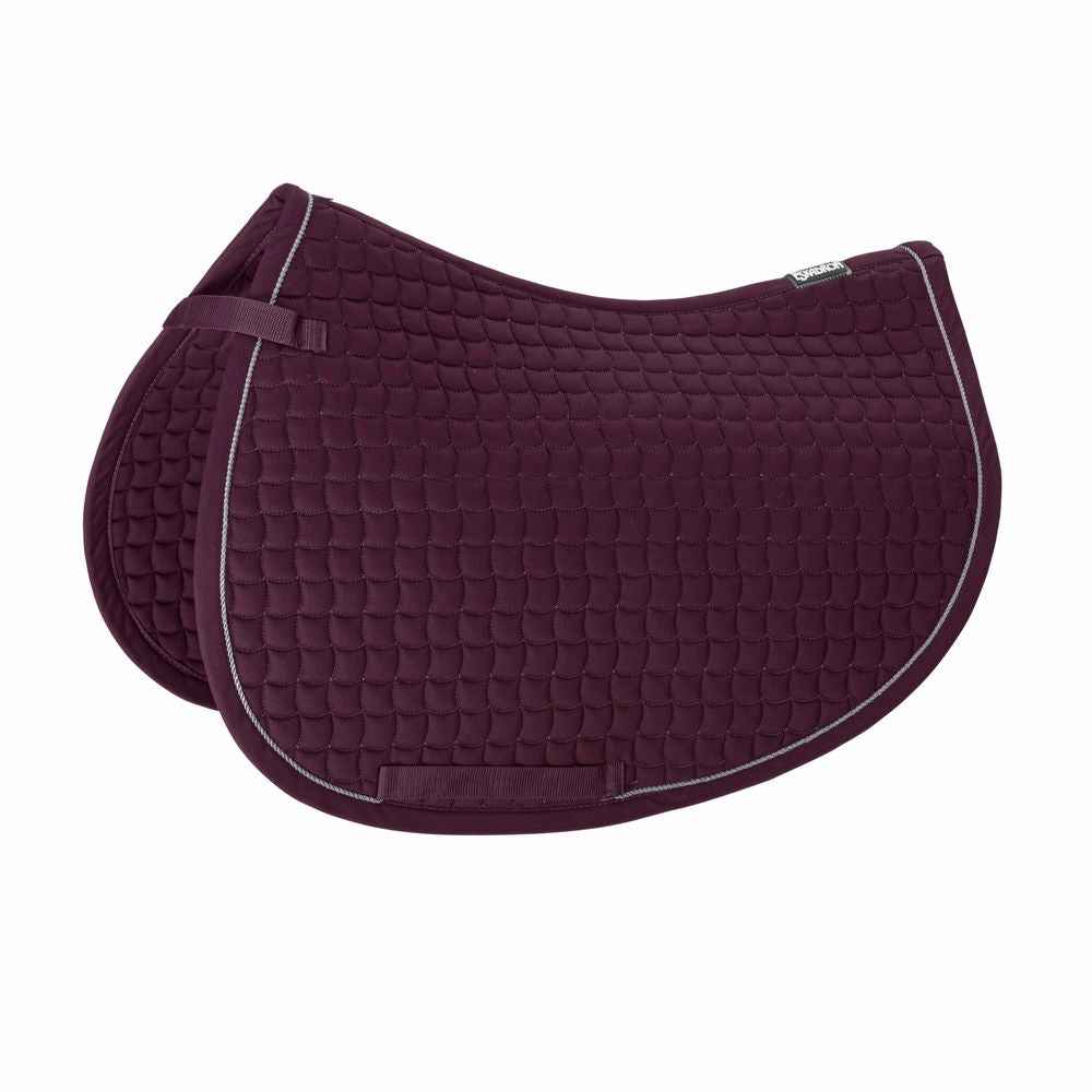 Eskadron COTTON Silver Saddle Cloth Blackberry