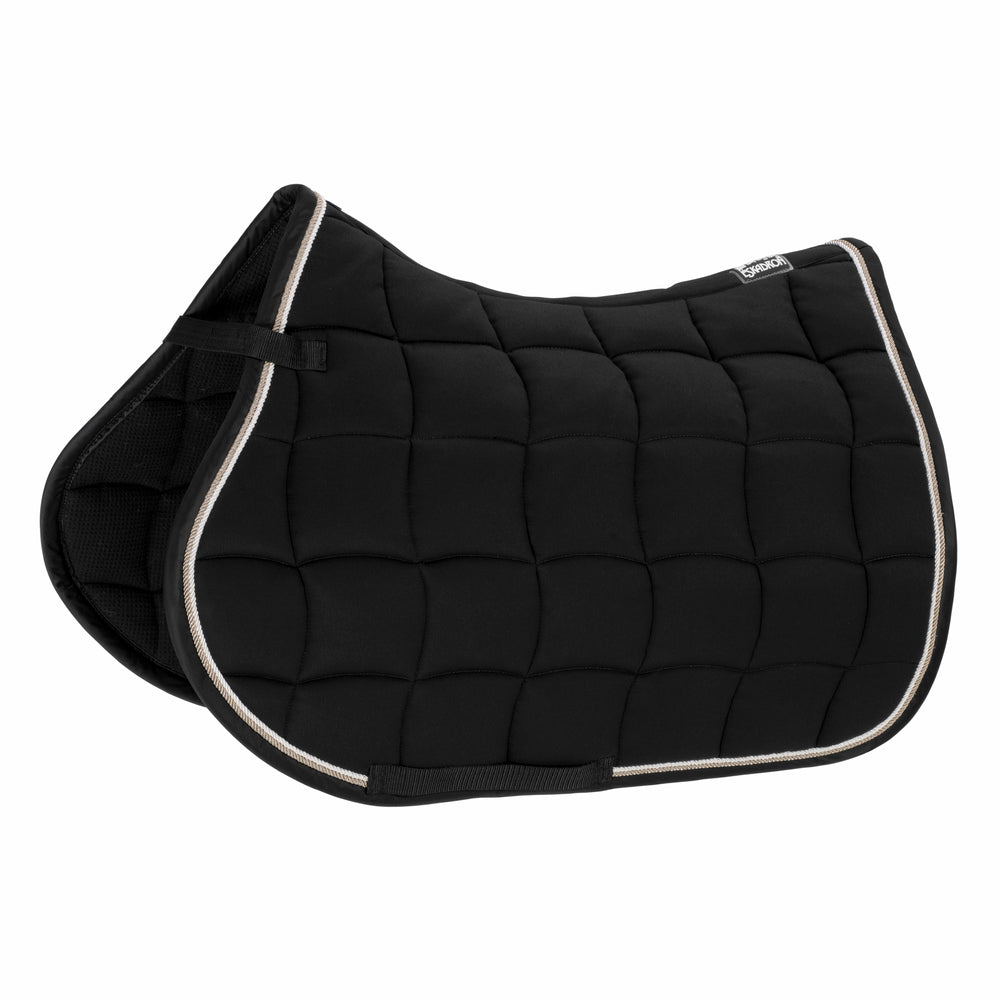 Eskadron PERFORMANCE CONTRAST Saddle Cloth Black