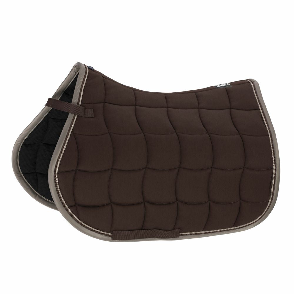 Eskadron PERFORMANCE CONTRAST Saddle Cloth Dark Brown