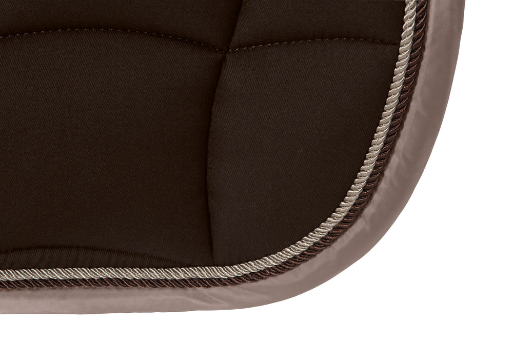 Eskadron PERFORMANCE CONTRAST Saddle Cloth Dark Brown