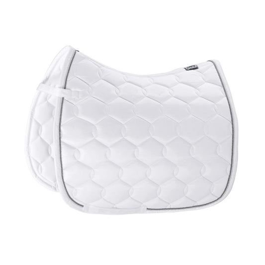 Eskadron GLOSSY WAVE CONTRAST Saddle Cloth White