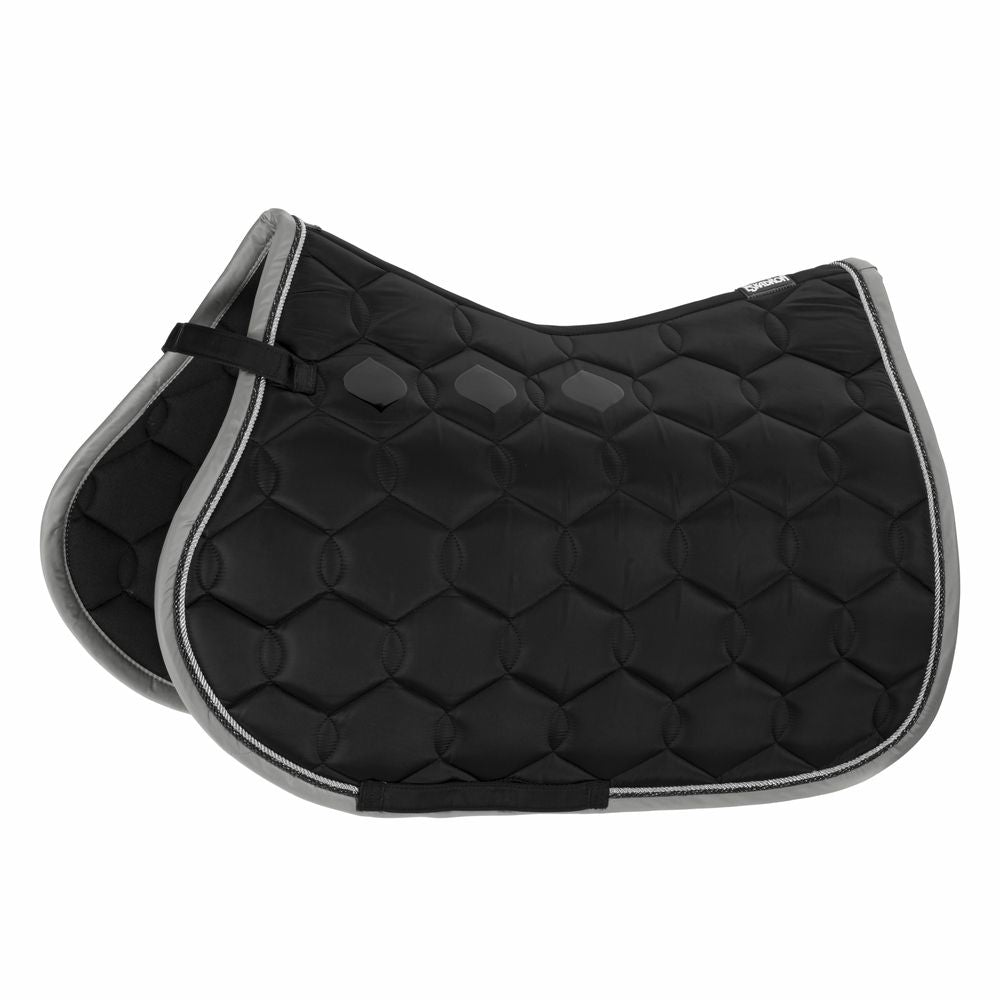 Eskadron GLOSSY WAVE CONTRAST Saddle Cloth Black