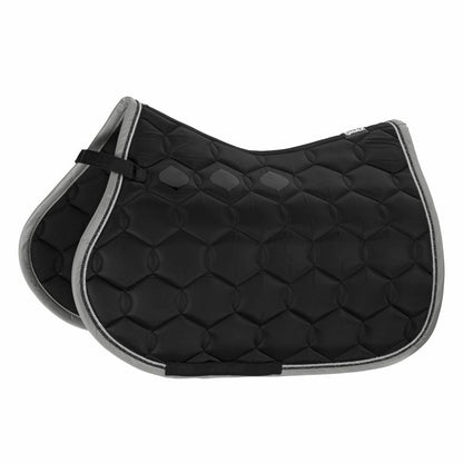 Eskadron GLOSSY WAVE CONTRAST Saddle Cloth Black