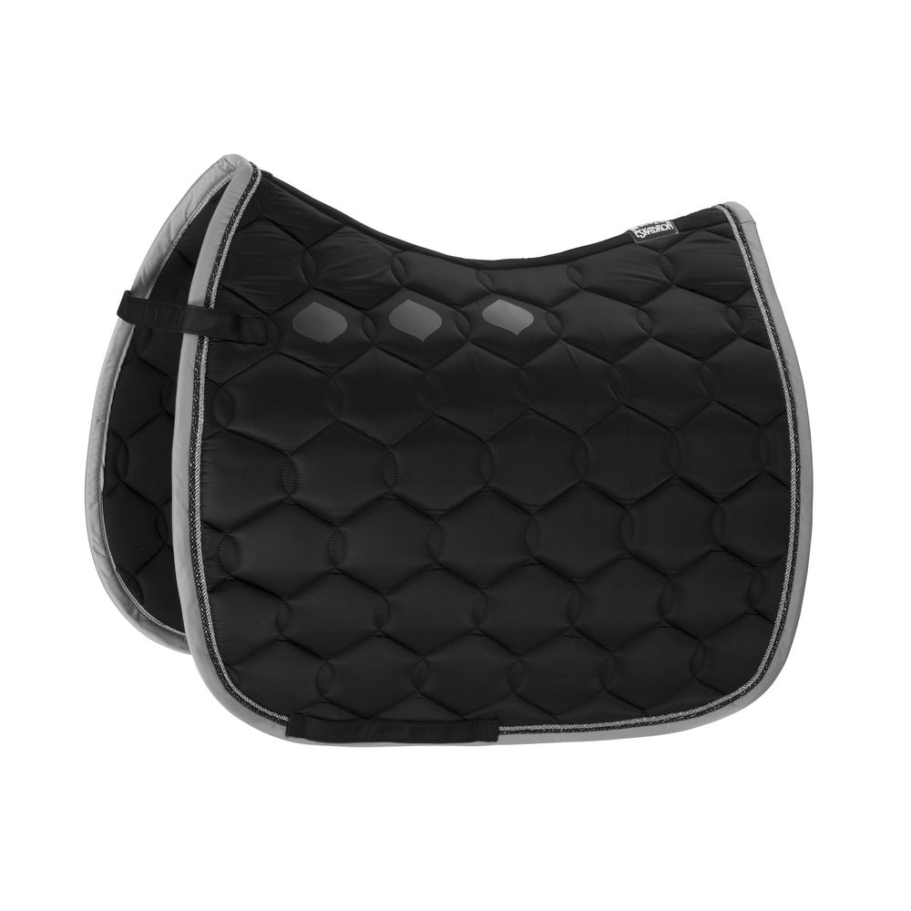 Eskadron GLOSSY WAVE CONTRAST Saddle Cloth Black