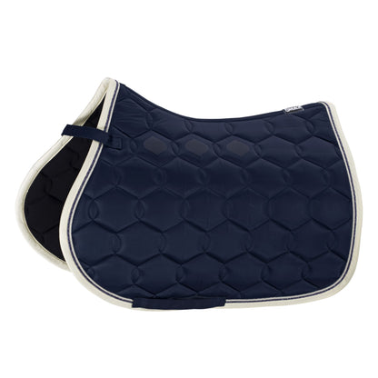 Eskadron GLOSSY WAVE CONTRAST Saddle Cloth Night Blue