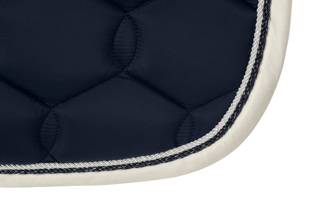 Eskadron GLOSSY WAVE CONTRAST Saddle Cloth Night Blue