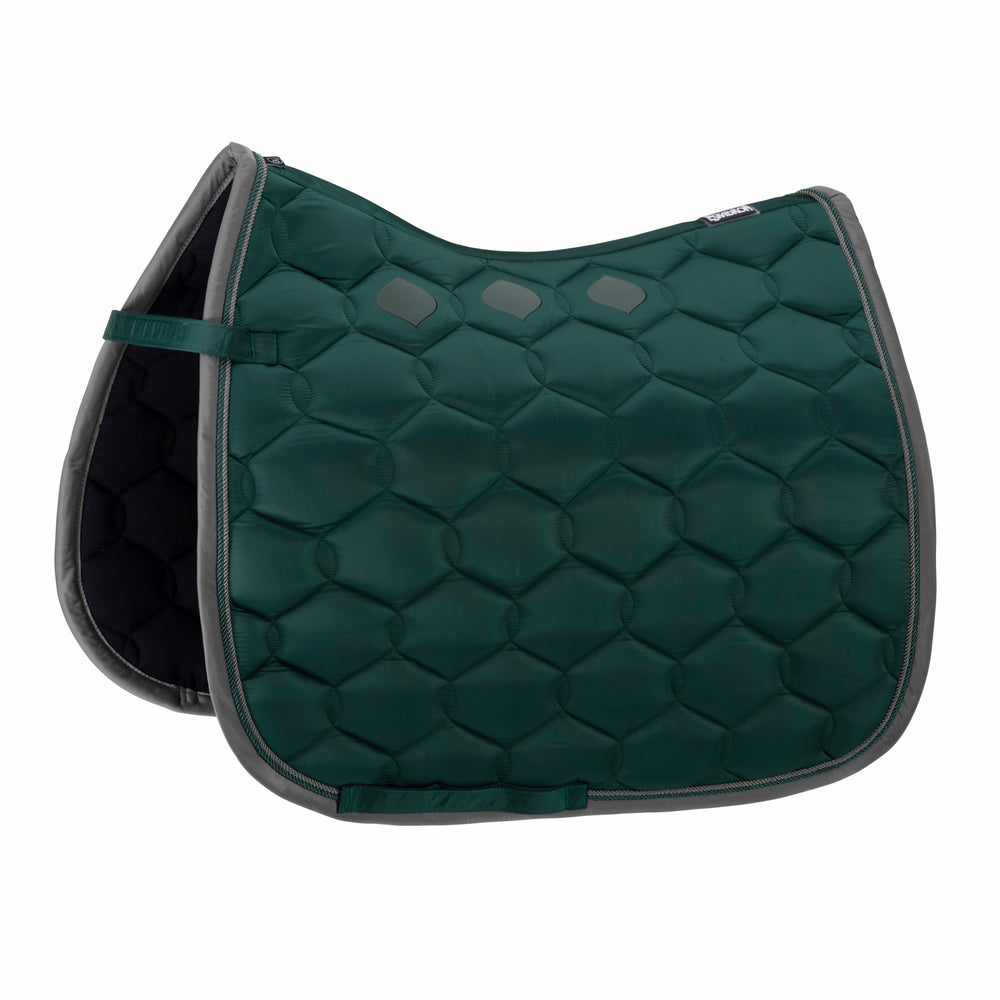 Eskadron GLOSSY WAVE CONTRAST Saddle Cloth Racing Green