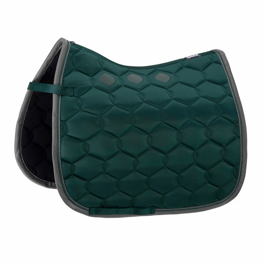 Eskadron GLOSSY WAVE CONTRAST Saddle Cloth Racing Green